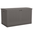 Suncast-200 Gal Extra Large Deck Box, Stoney