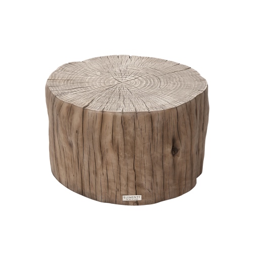 Elementi Home Daintree Concrete Coffee Table, Redwood