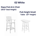 SET Small Pub Table with 2 Chairs
