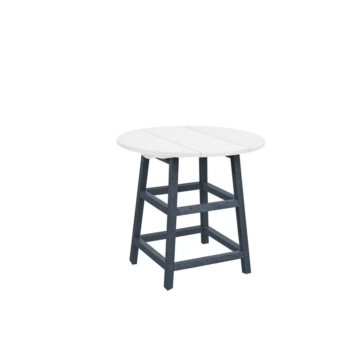 SET 40" Round Counter Height Table with 4 ...