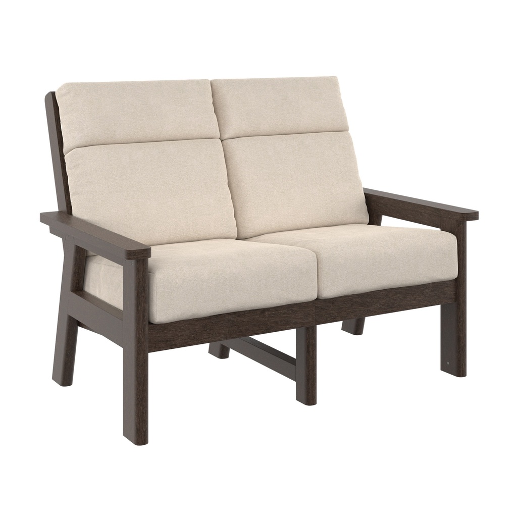 DSF292 * High Back Loveseat w/Cushions, Charleston Collection