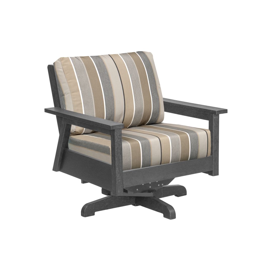 DSF284 * Swivel Chair w/Cushions, Tofino Collection