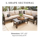 DSS.SLS * L-Shape Sectional, Stratford Collection