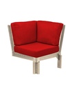 DSF266 * (Add) Sectional Corner Piece w/cushion, Stratford Collection (DEL)