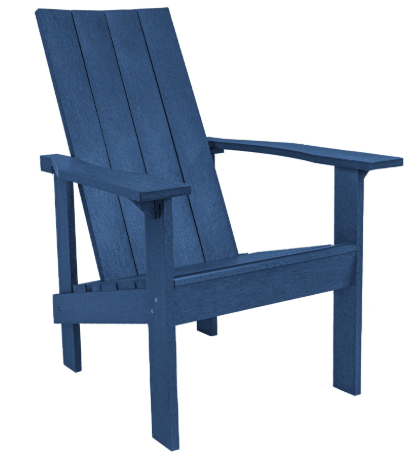 Hot Buy * C06 Modern Adirondack, Navy Blue
