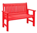 Hot Buy * B01 4 ft Garden Bench, Red