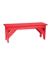 Hot Buy * 4 ft Basic Bench, Discontinued Colour, Red