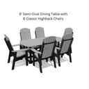 KR 6' (71"X34") Dining