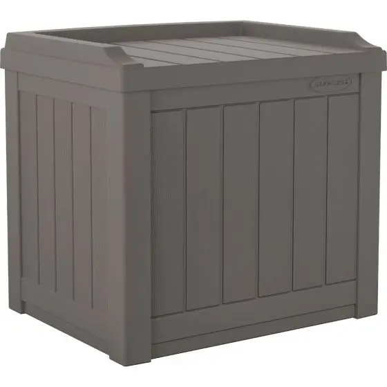 Suncast Deck Boxes - Small w/Seat (22 GAL)
