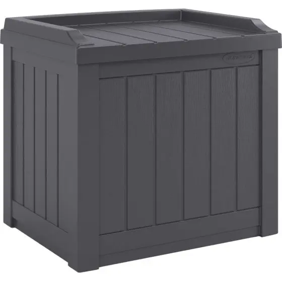 Suncast Deck Boxes - Small w/seat (22 GAL)