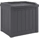 Suncast Deck Boxes - Small w/seat (22 GAL)