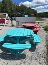 Hot Buy - T50 * 51" Round Picnic Table, Generation Line 