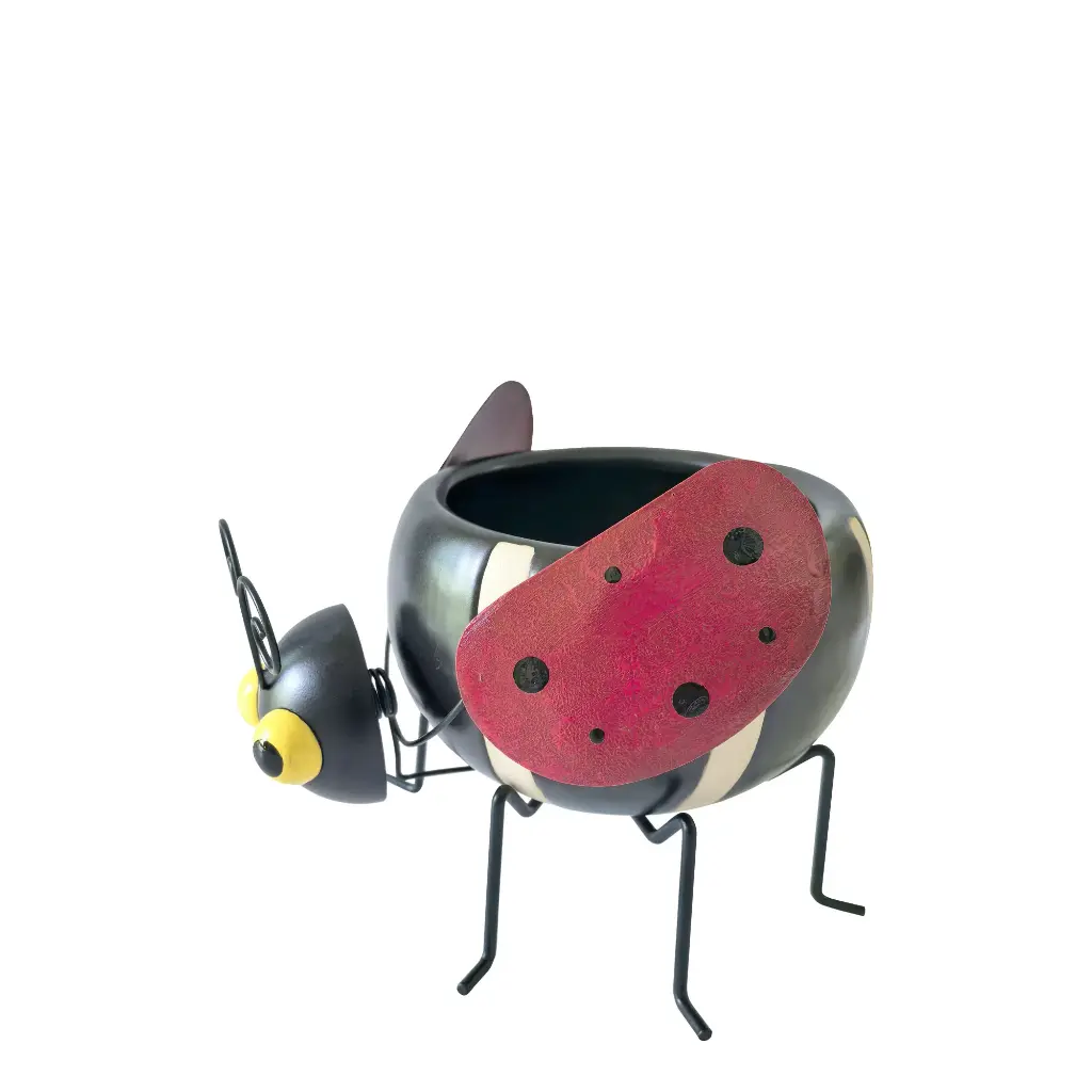 GW * Lounging Ladybug Planter