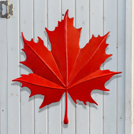 GW * Fall Maple Leaf Large Metal