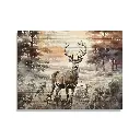 GW * Whitetail Deer Print