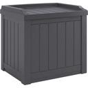Medium 50 Gal Deck Box, Peppercorn