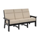 DSF293 * High Back Sofa w/Cushions, Charleston Collection 
