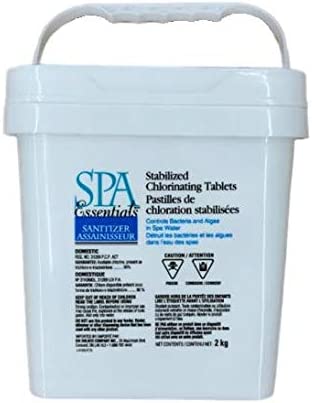 Stabilized 1" Chlorinating Tablets by Spa Essentials (2 kg)