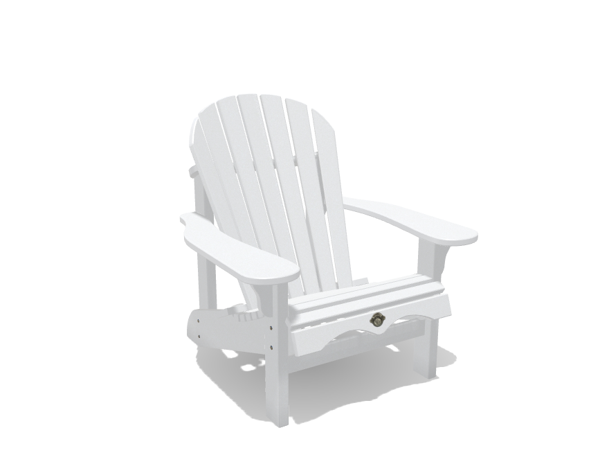 CADI * Adirondack Deluxe Chair w/8" Wide Arms, Woodmill Line