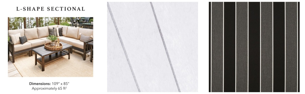 DSS.TLS * L-Shape Sectional, Tofino Collection