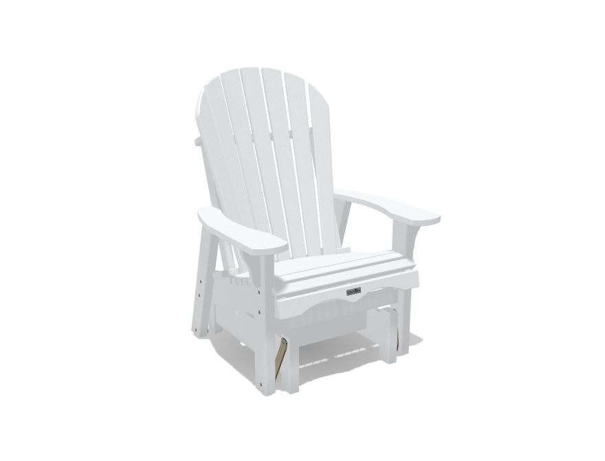 GRAD * Raised Adirondack Deluxe Glider, Woodmill Line