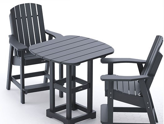 Set Krahn Bistro Height for 2-4-6-8 Seating