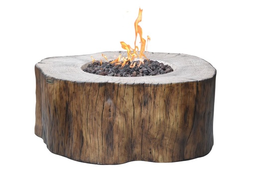 [OFG145RW-LP] Elementi Manchester Fire Table, Redwood