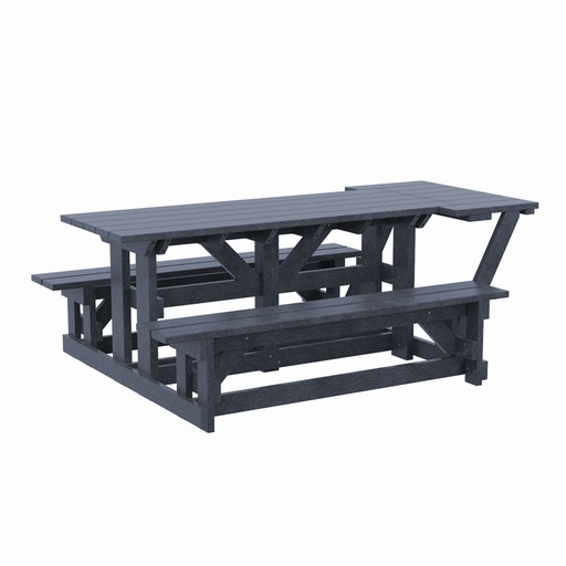 T52WC 72" Rectangular Picnic Table (Wheelchair Accessbile)