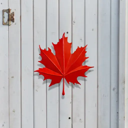 [ACT99025] GW * Small Maple Leaf Wall Decor