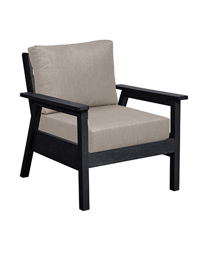 DSF281 * Arm Chair w/Cushion, Tofino Collection