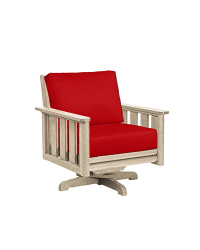 DSF264c * Swivel Arm Chair w/Cushions, Stratford Collection