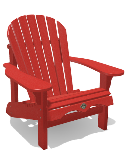 CADI * Adirondack Deluxe Chair w/8" Wide Arms, Woodmill Line