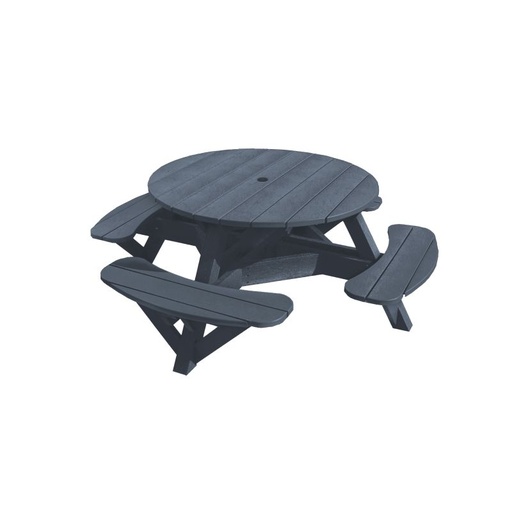 T50 * 51" Round Picnic Table, Generation Line