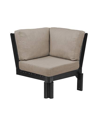 DSF286c * (Add) Sectional Corner Piece w/Cushion, Tofino Collection
