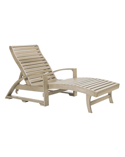 L38 * Chaise Lounge w/Hidden Wheels, St. Tropez Collection