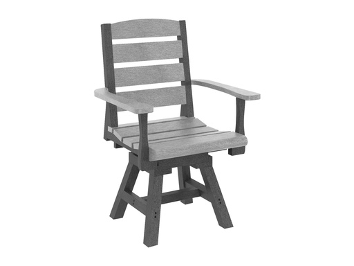 C322 *  Napa Dining Swivel Arm Chair
